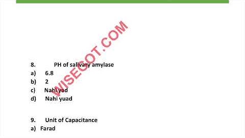 5th September 2021 | PMC MDCAT