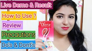 Olivia Hair Remover Cream Review | First Impression_Live Demo & Result