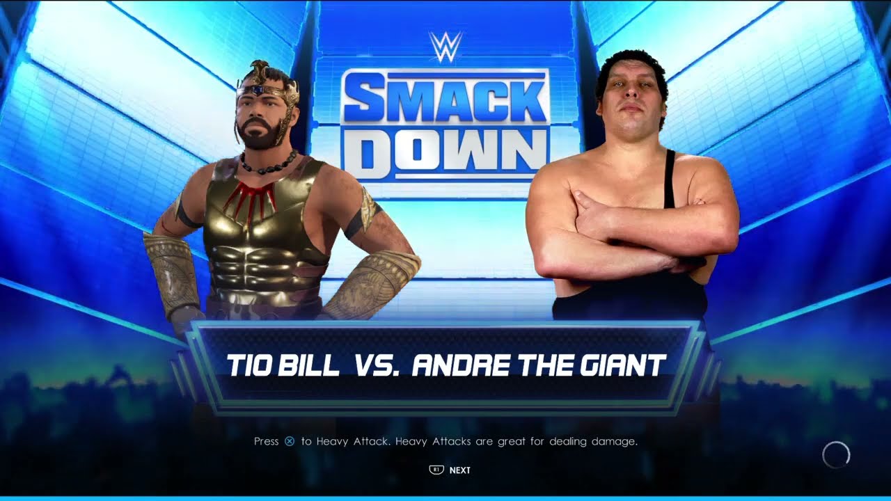 WWE 2022 Tio Bill vs André o Gigante
