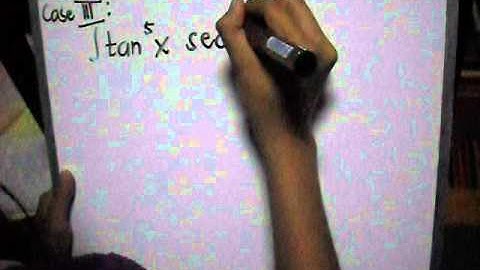 Integration Involving the Combine function of tangent and Secant (BSCS-b31 eve).wmv