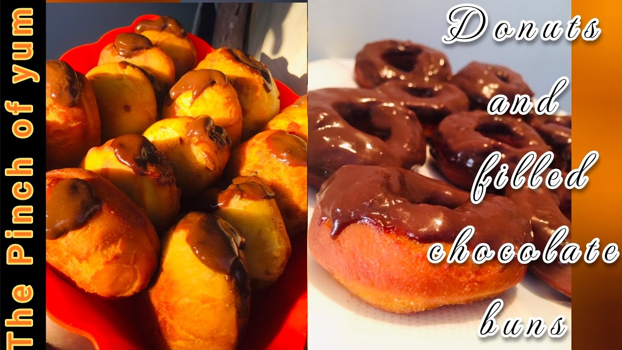 Donuts filled Donut recipe by The Pinch of yum YouTube