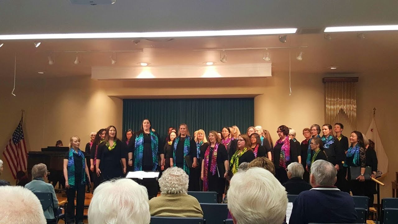 Peninsula Women�s Chorus sings at Channing House Palo Alto