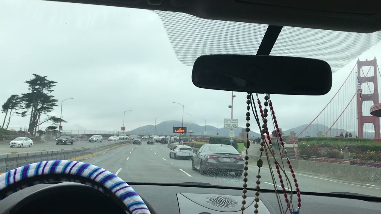 Crossing the Golden Gate Bridge August 16 2021