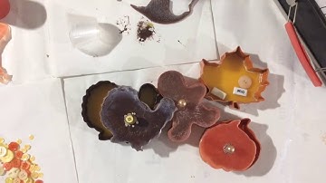 DIY:  Cookie Cutter Resin trinket trays with lids tutorial