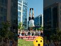 Campus Hero Jump Stunt 🔥 | College Crowd Goes Crazy#stunt #college #collagestudents #shorts