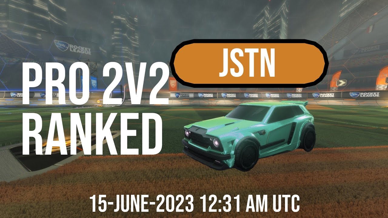 jstn Pro Ranked 2v2 - Rocket League Replays - YouTube