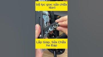 Bộ Lục Giác Sửa Chữa Cầm Tay Đa Năng Tua Vít 16-in-1, Dùng Lắp Giáp, Sửa Chữa Xe Đạp#bolucgiac