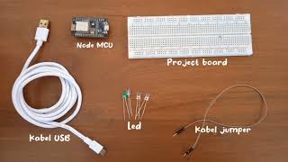Menyalakan Lampu LED Menggunakan NodeMCU melalui App Blynk