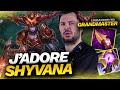 Jaime beaucoup shyvana jungle  unranked to gm