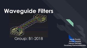 Waveguide Filters - EE2FH3