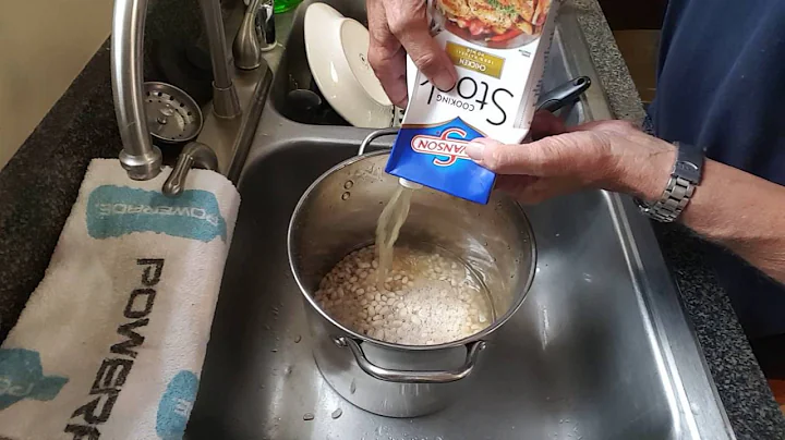 NAVY BEANS WITH HAM HOCKS, FAMILY RECIPE, RICHARD IN THE KITCHEN