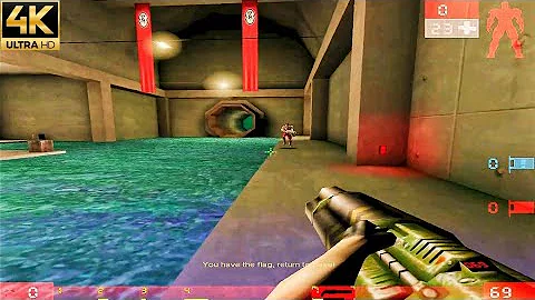 Unreal Tournament 1999 | Mission 31 Capture The Flag November Sub Pen | Gameplay | Walkthrough | PC