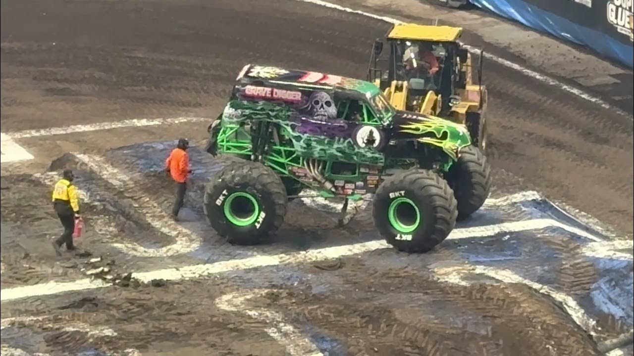 Monster Jam Moda Center 2 Wheel Skills YouTube