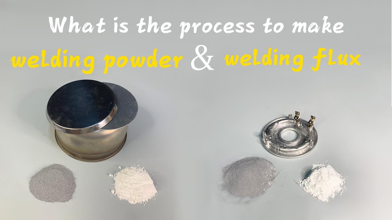 What is the process to make welding powder & welding flux???|MOSTRO|2023