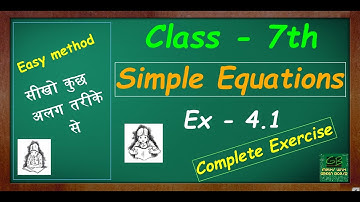 ex 4.1 class 7 maths ncert solutions | ch 4 simple equations class 7 ex 4.1 | maths with green board