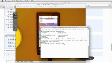 AIR 3.0 - Compile an ANE app using the command line on Mac