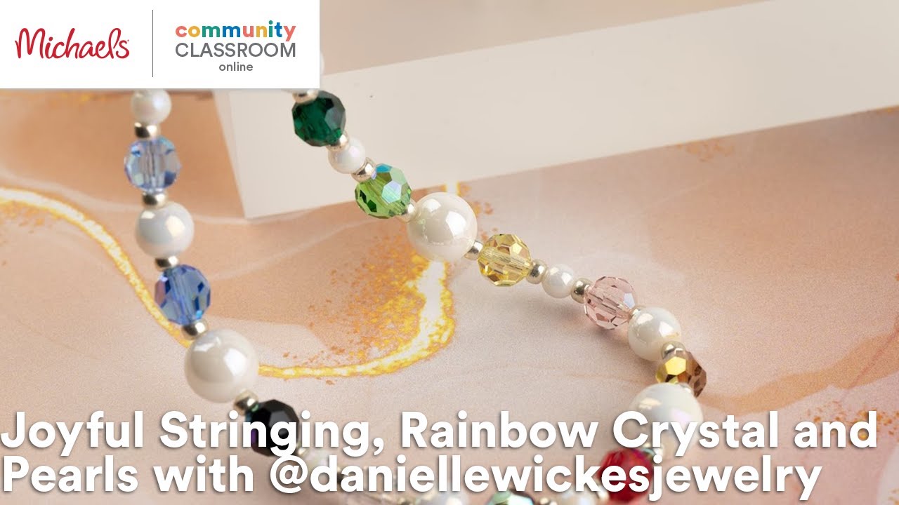 Rainbows and Pearls DIY Jewelry Kit