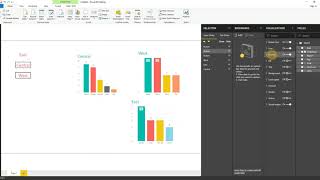 PowerBI Buttons & Bookmarks options