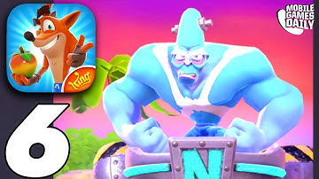 CRASH BANDICOOT On The Run Gameplay Walkthrough Part 6 - Boss 6 (iOS, Android)