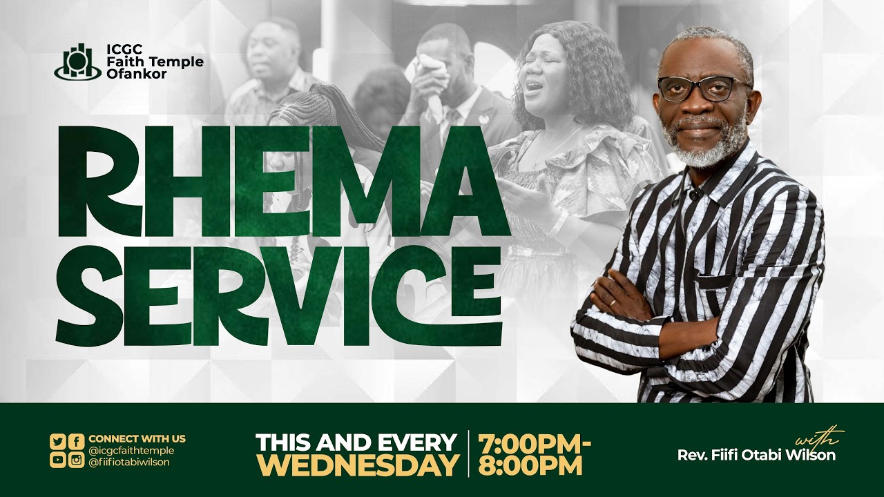 RHEMA SERVICE | WEDNESDAY TEACHING SERVICE | 30TH SEPTEMBER, 2026