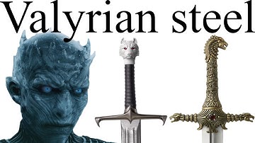 Valyrian steel: who has the swords that can defeat white walkers?