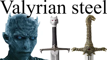Is Valyrian steel Magic?