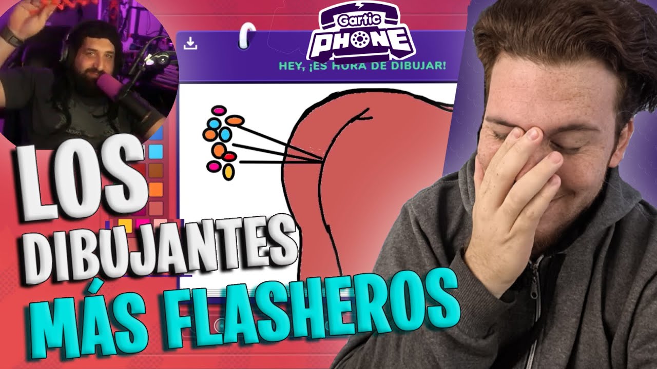 Cuando dibujás con Natalia… y todo se va al carajo 😂🎉| Gartic Phone