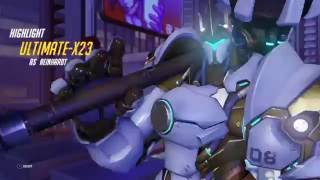 Overwatch: Reinhardt Charge Double Kill