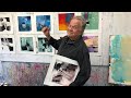 BobBlast 288 - "Abstract Painting & Collage Demo, Part Two."