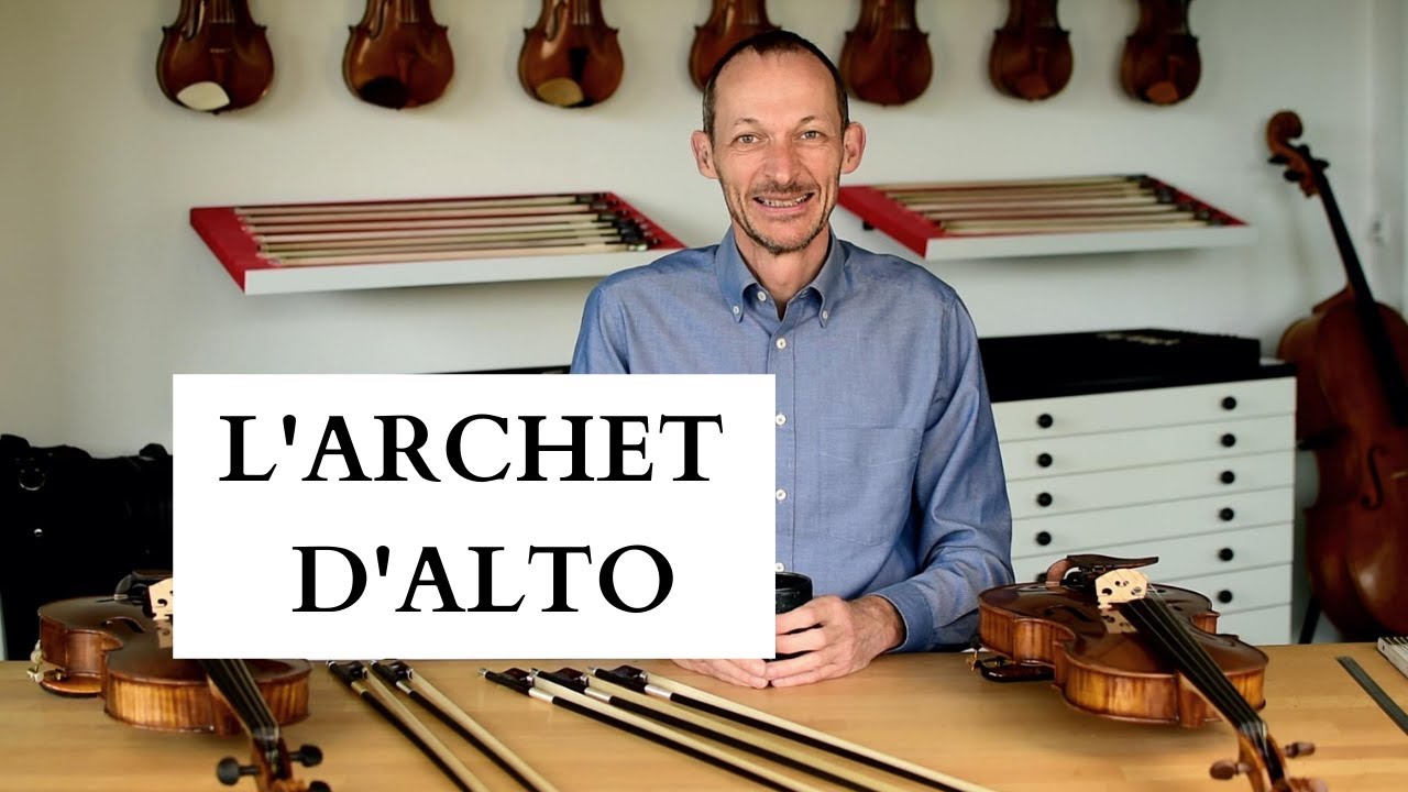 L'archet d'alto droit 