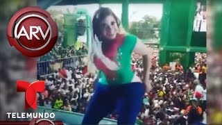 Cantante La Insuperable se baja los pantalones | Al Rojo Vivo | Telemundo