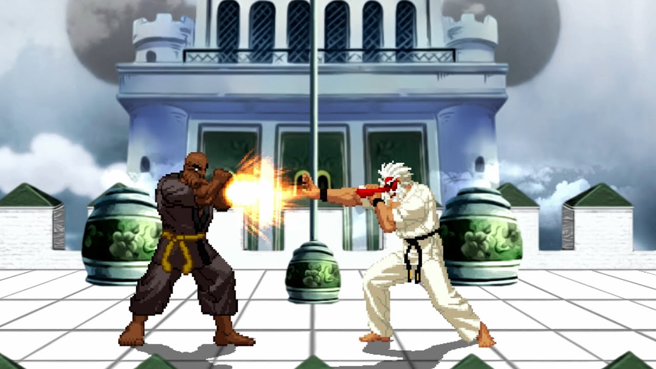 Combat Masters || Retsu Vs Mr Karate || KOF VS Baki || Mugen 4K ...