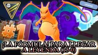 ¡2Do LEYENDA! FORMULA DEFINITIVA PARA SER UNA LEYENDA EN LA LIGA ULTRA //PC-2500// (PVP) #pokemongo