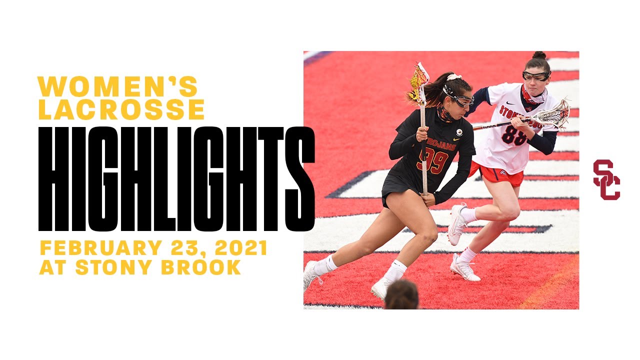 Women’s Lacrosse Stony Brook 15, USC 3 Highlights 2/23/21 YouTube