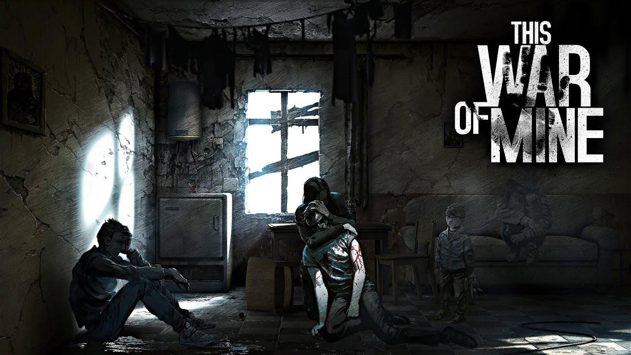 #01 This War Of Mine Live Stream Стрим Прохождение. Арика, Катя, Мэйрин.