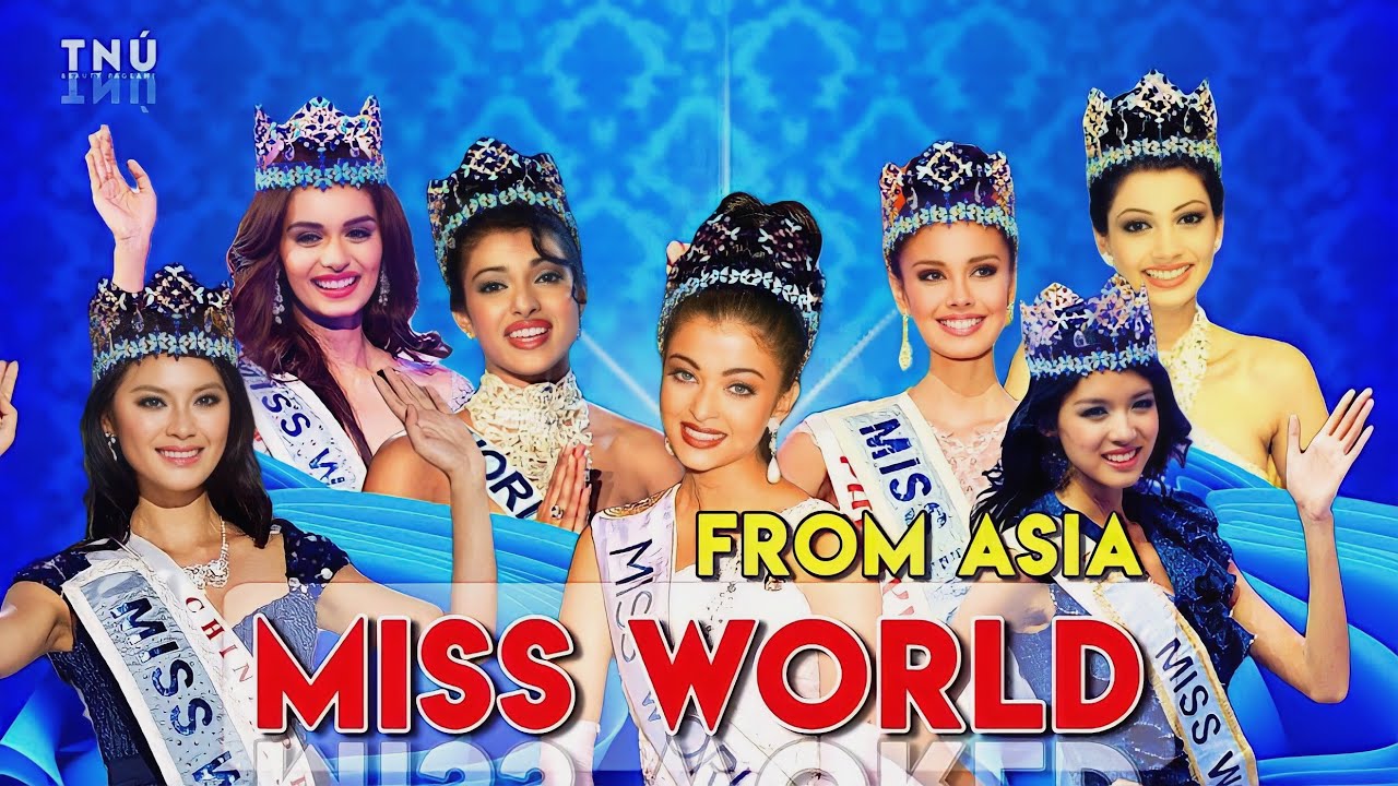 MISS WORLD WINNERS FROM ASIA