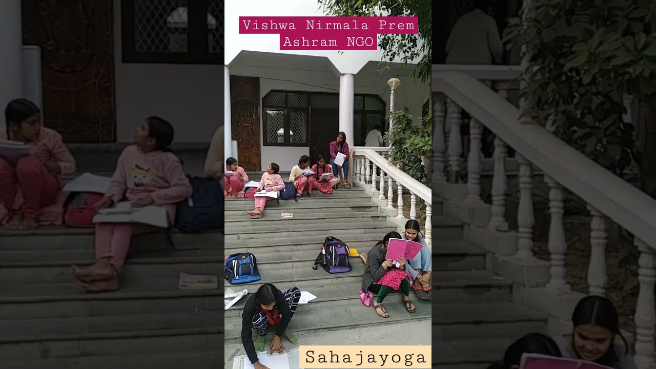 Vishwa Nirmala Prem Ashram Girls Preparing for Upcoming 