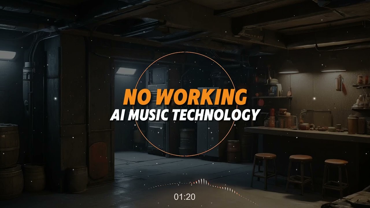 No Working - AI Music Technolog || Vibrant Electronic Pop || Copyright Free Music