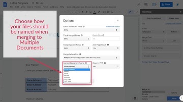 Mail Merge to Letters from Google Docs into PDF Files using Quicklution