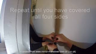 mirror-makeover.co.uk.  For DIY renovation of black edged or de-silvering mirrors.