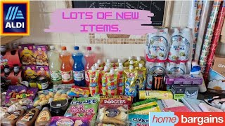 Home bargains and aldi haul