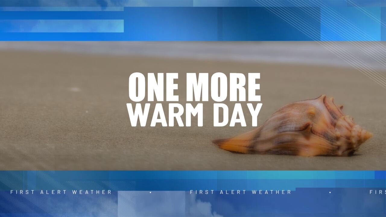 FIRST ALERT: Warm day before cooler and unsettled weather moves in ...