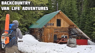 A Hotspring, a Cabin, and Tasty Ribs in the Kootenays - Van Life Adventures screenshot 4