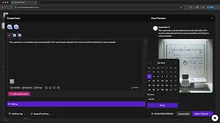 Schedule your social media posts with self hosted Postiz
