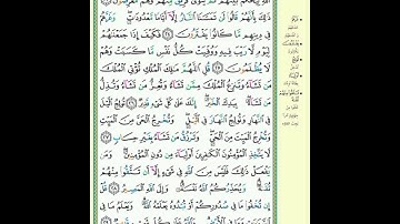 سورة آل عمران الصفحة الرابعه رقم ٥٣ من المصحف|ألم تر إلى الذين أوتوا نصيبا من الكتاب| الايه مكررة
