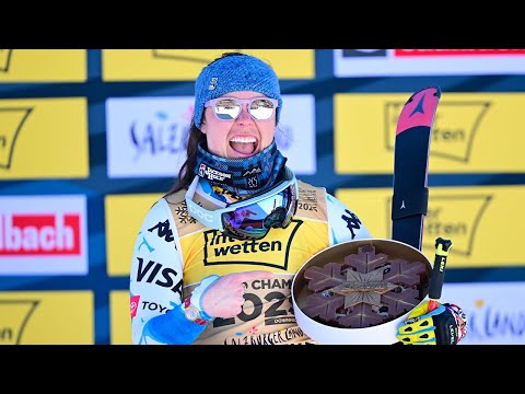 MONDIAUX SAALBACH : Breezy Johnson championne du monde de descente devant Mirjam Puchner