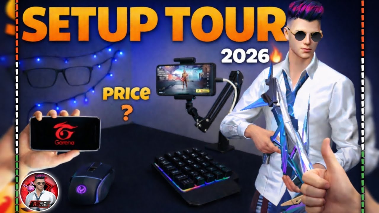 My Gaming Setup Price ??  || Setup Tour 😱 || Radhe Gamer 📍