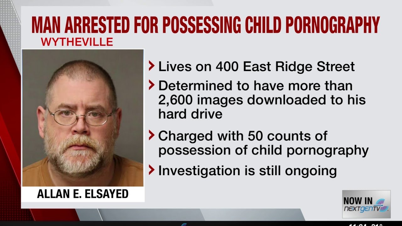 man arrested and charged with 50 counts of possession of child ...