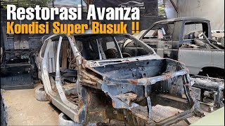 RESTORASI TOYOTA AVANZA KONDISI AWAL NYA SANGAT MENGGENASKAN SAMPE JADI BENER2 KINCLONG ‼️