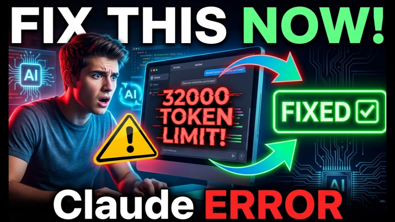 How to FIX Claude's Response Exceeded 32000 CLAUDE_CODE_MAX_OUTPUT ...
